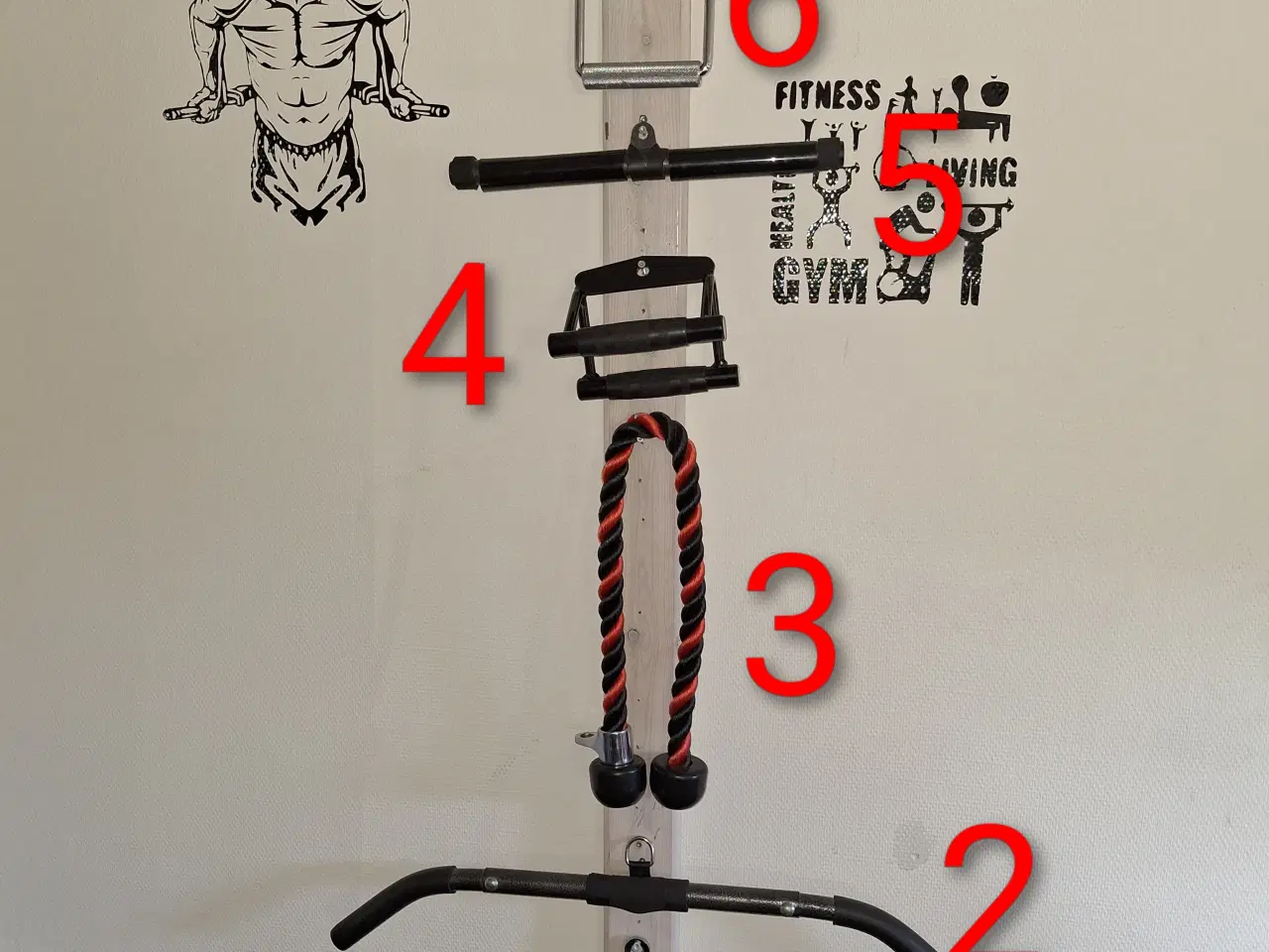 Billede 2 - Træk stænger old school