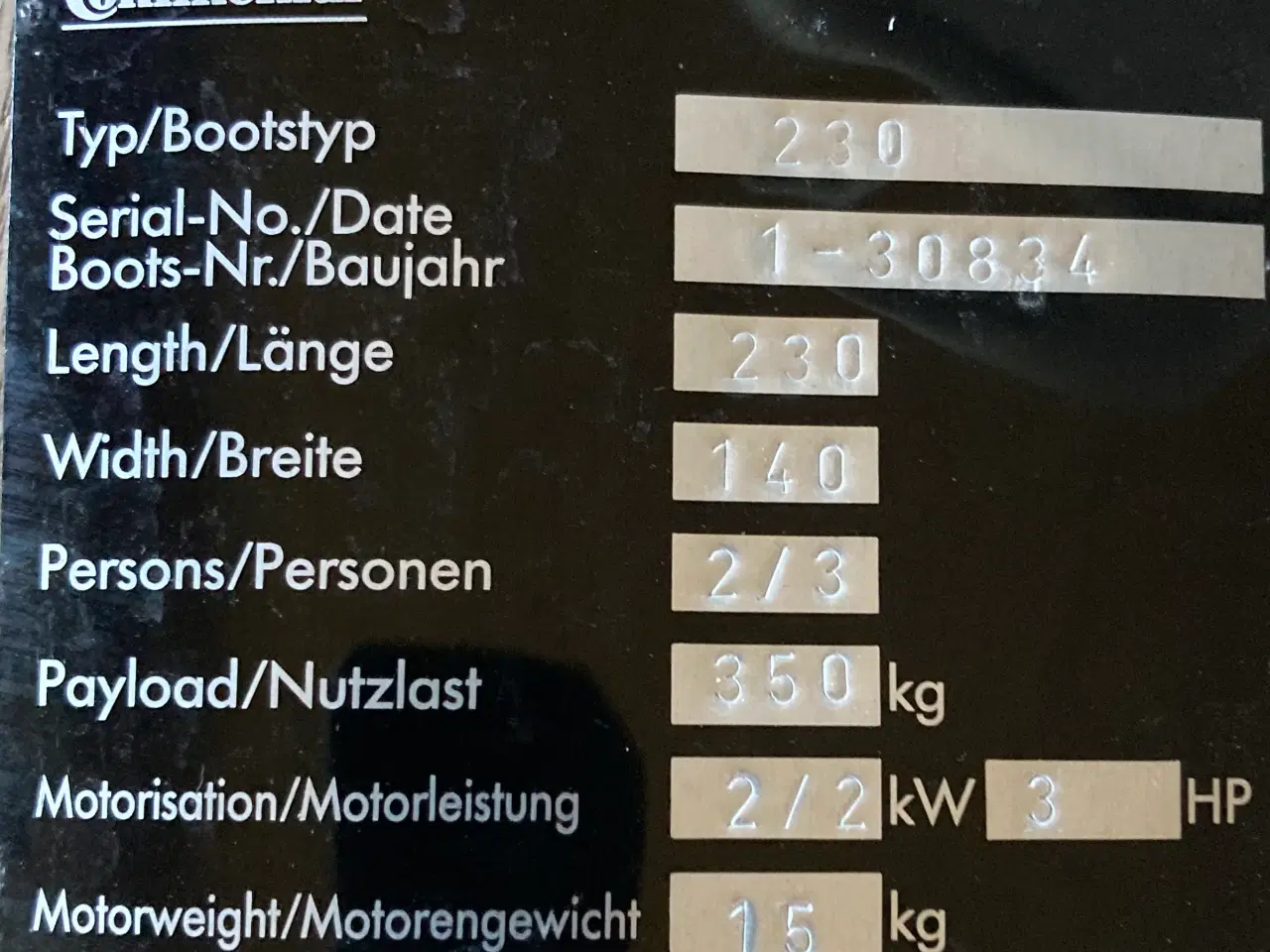 Billede 2 - Gummibåd godkendt til 3 hk.