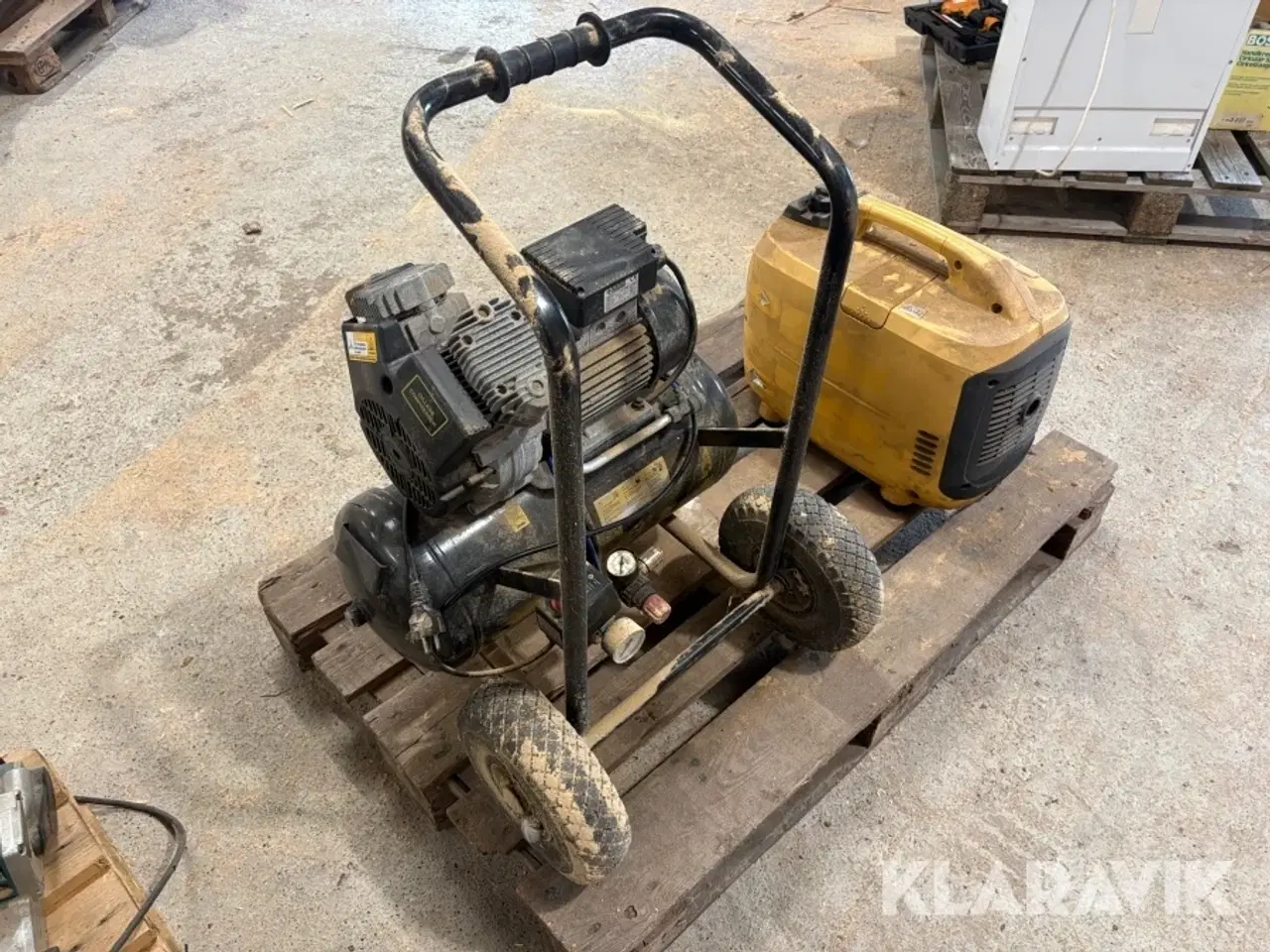 Billede 1 - Generator og kompressor