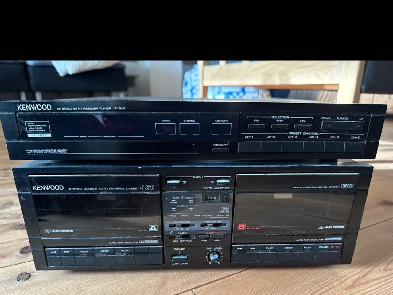 Billede 2 - Kenwood tuner og båndoptager 