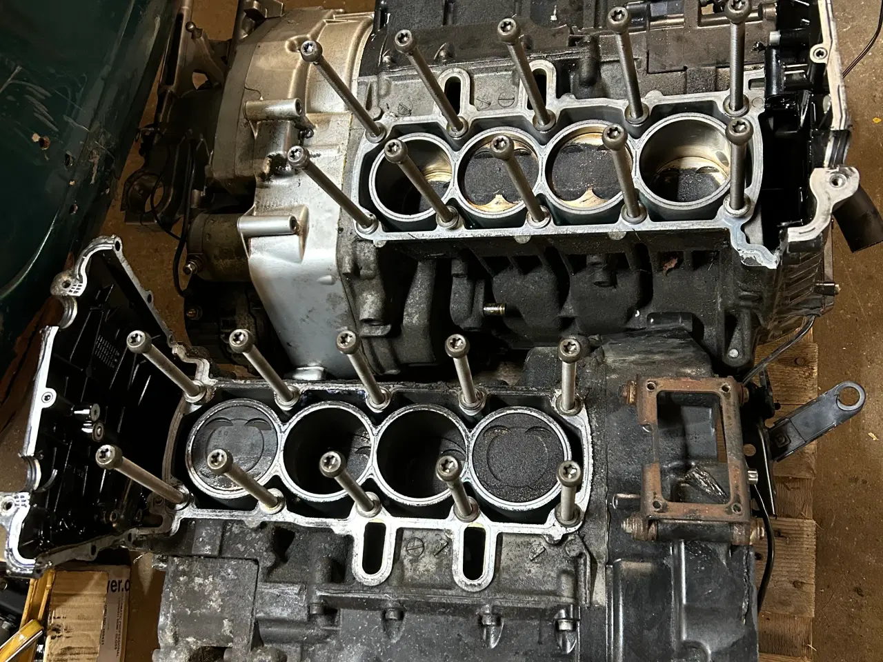 Billede 5 - 2stk BMW K1200RS motor 1m/gearkasse