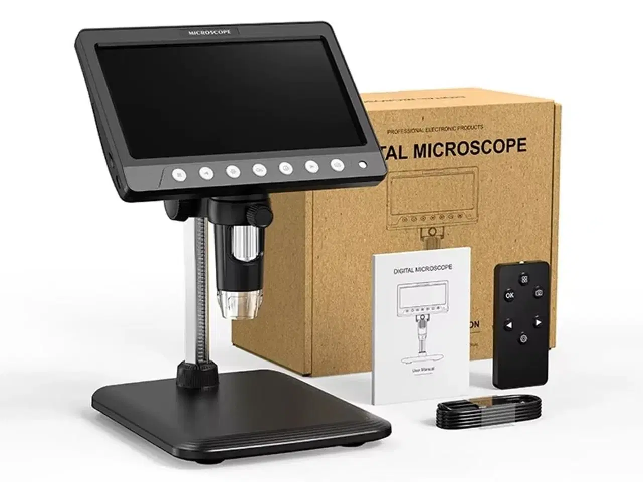 Billede 2 - USB-mikroskop med 7" skærm.