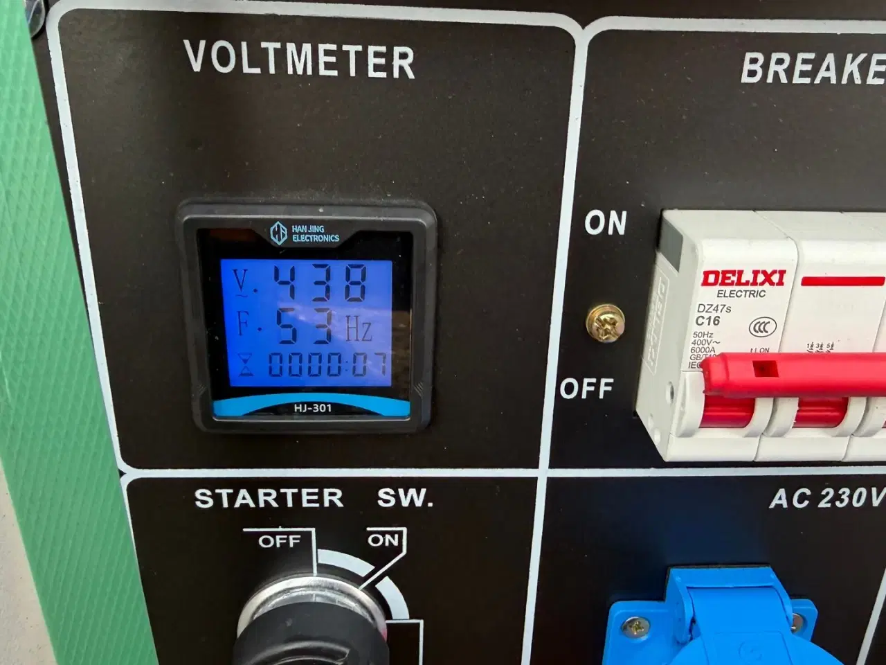 Billede 5 - Compal Power VG-R110 11 KVA Støjsvag Diesel Generator