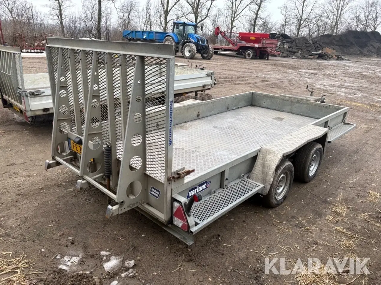 Billede 4 - Maskintrailer Variant 3518m4 3500 kg. 2-akslet