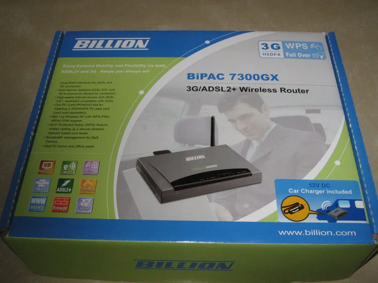 Billede 1 - Router Billion BiPac 7300GX