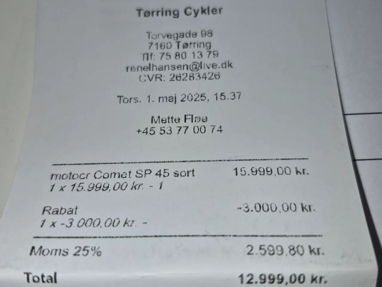 Billede 7 - Comet 45 sort 