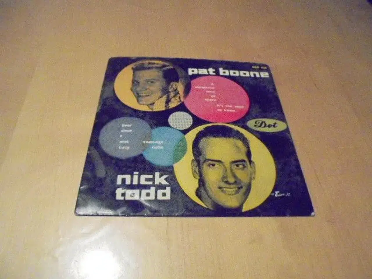 Billede 1 - EP: Pat Boone og Nick Todd   