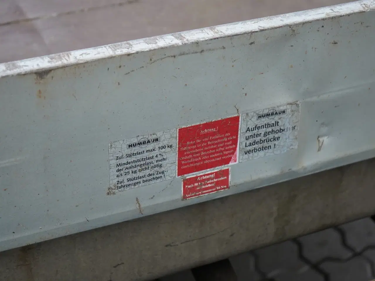 Billede 8 - Humbaur trailer – 3500 kg tiplad