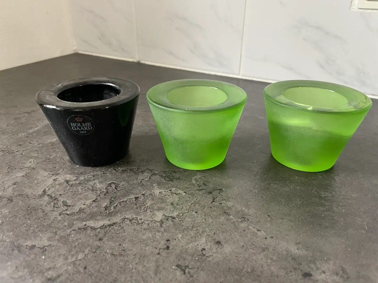 Billede 1 - Holmegaard glas lystager 