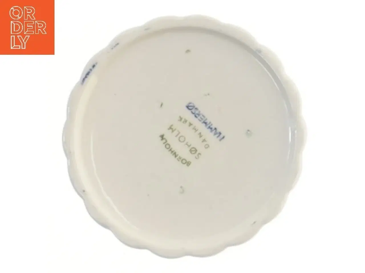 Billede 3 - Lysestage i porcelæn med guldkant(str. 8,5x6 cm) fra Søholm (str. 8,5x6 cm)