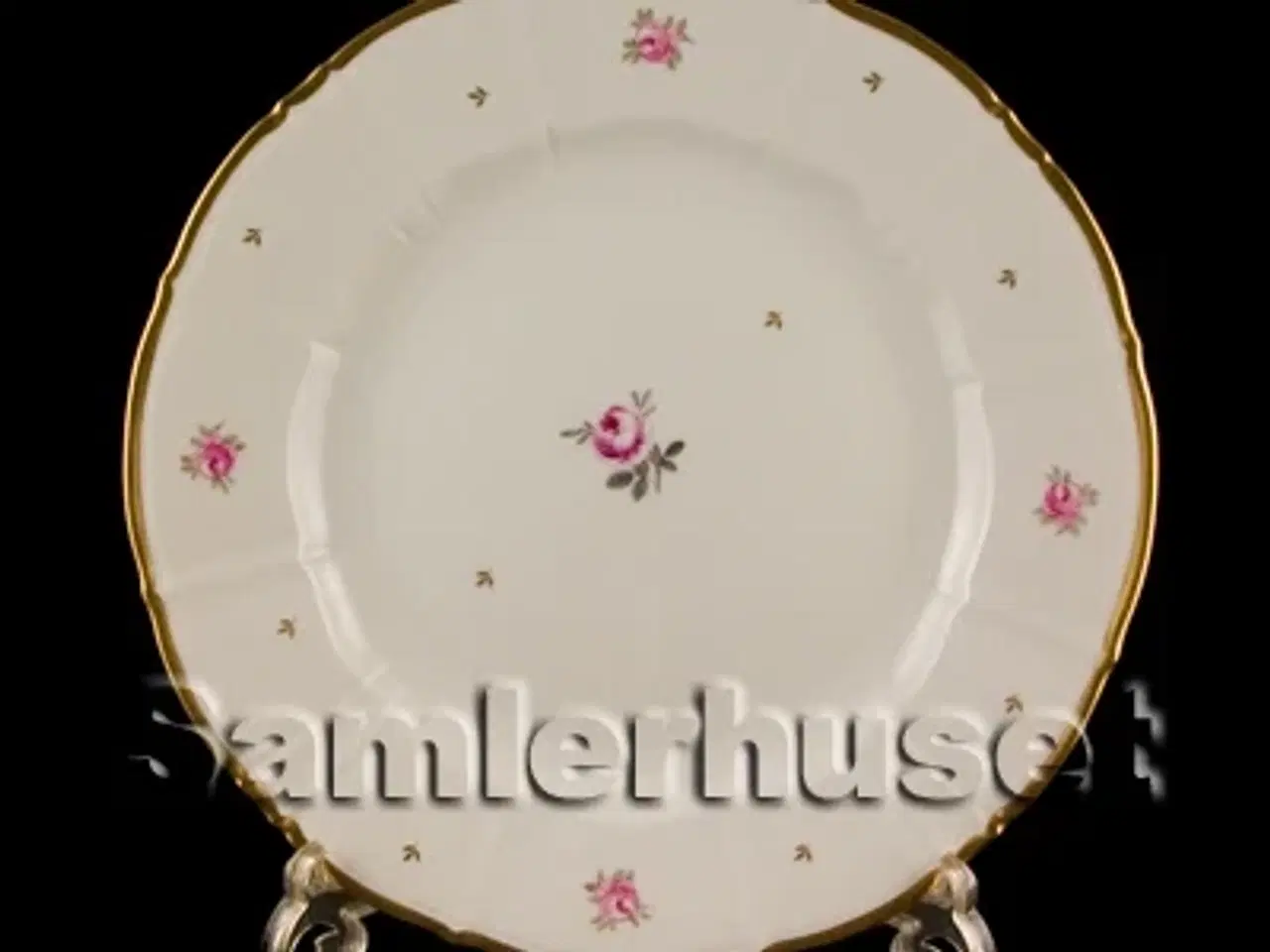 Billede 1 - Roselil Tallerken Flad 25 cm.