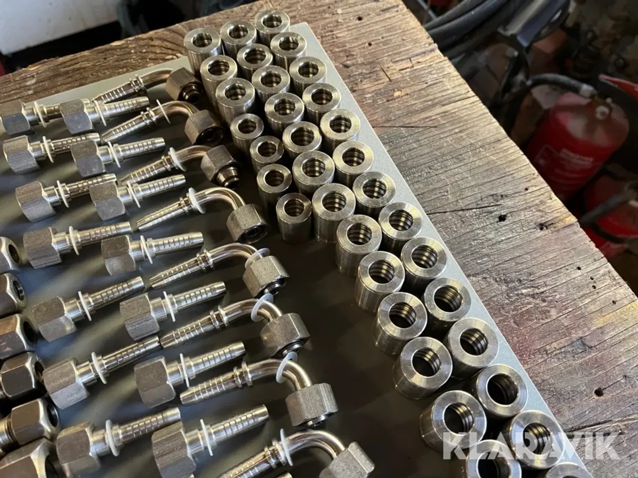 Billede 8 - Hydraulik nipler 34 sæt