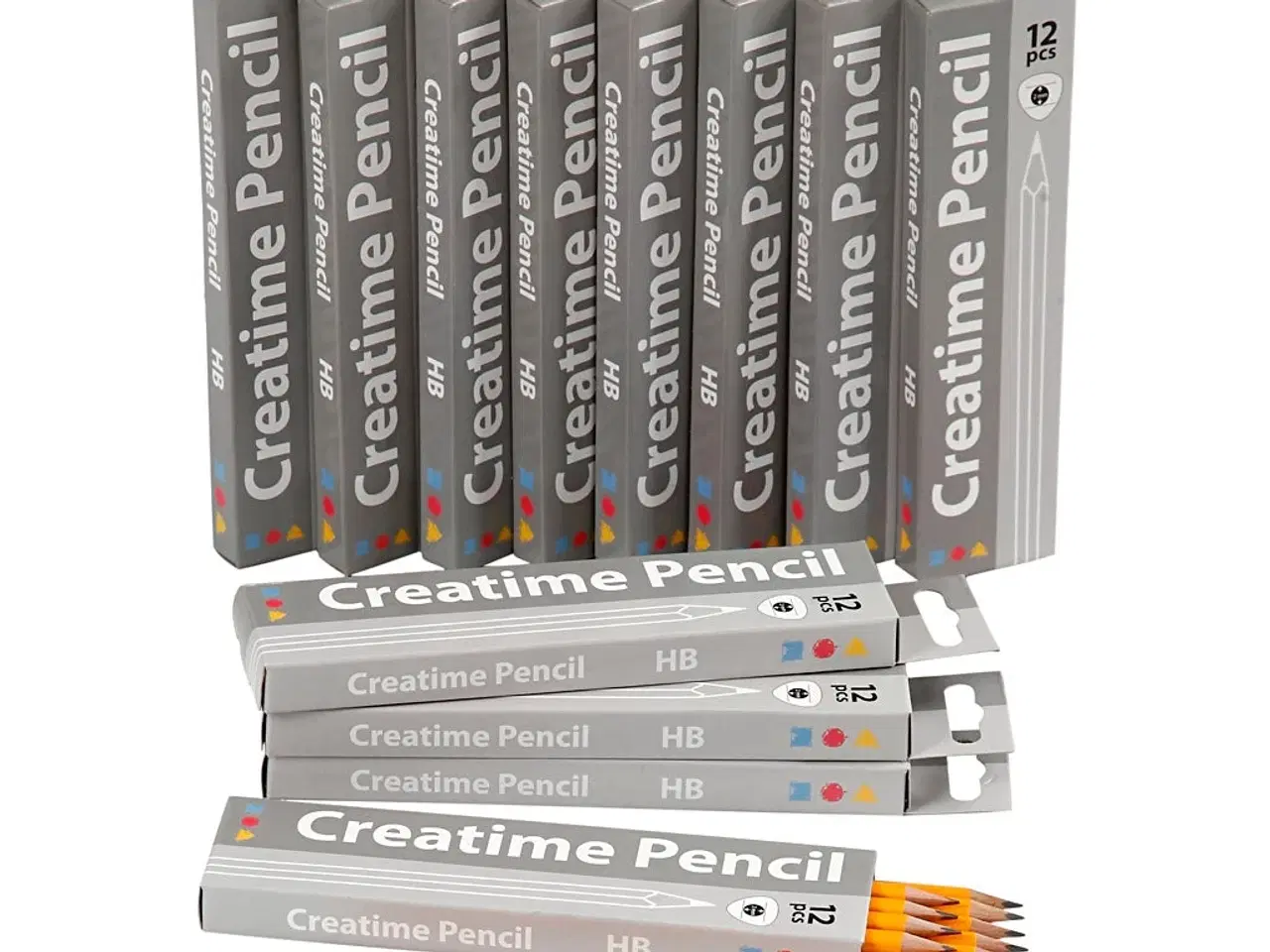 Billede 1 - Trekantet Skoleblyant HB - 12 Pakker à 12 Stk.