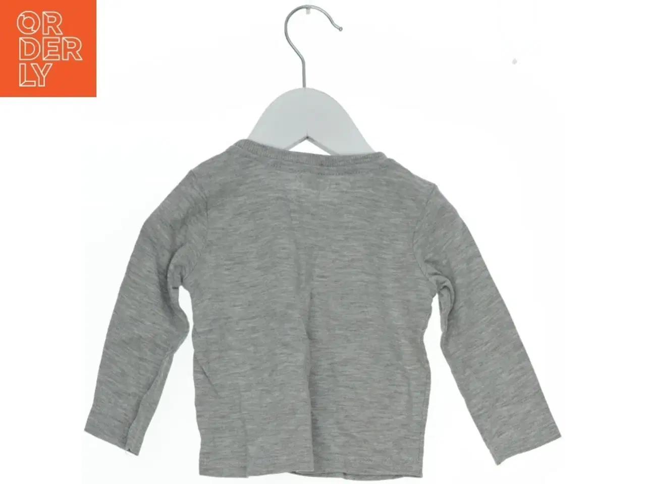 Billede 2 - Langærmet t-shirt med rumtema (str. 74)