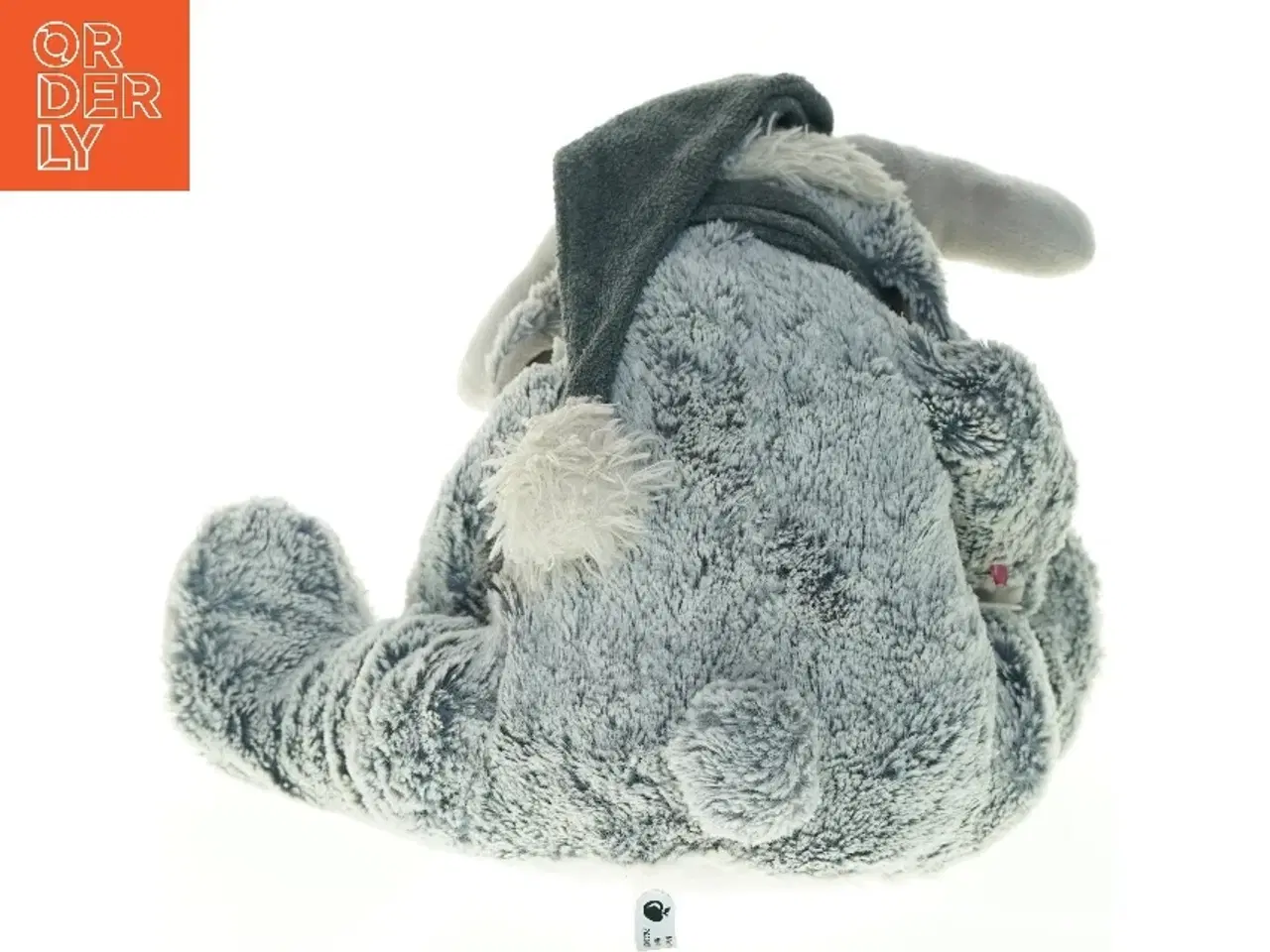 Billede 2 - Tøjdyr elg med bamsehue (str. H. 38 cm)