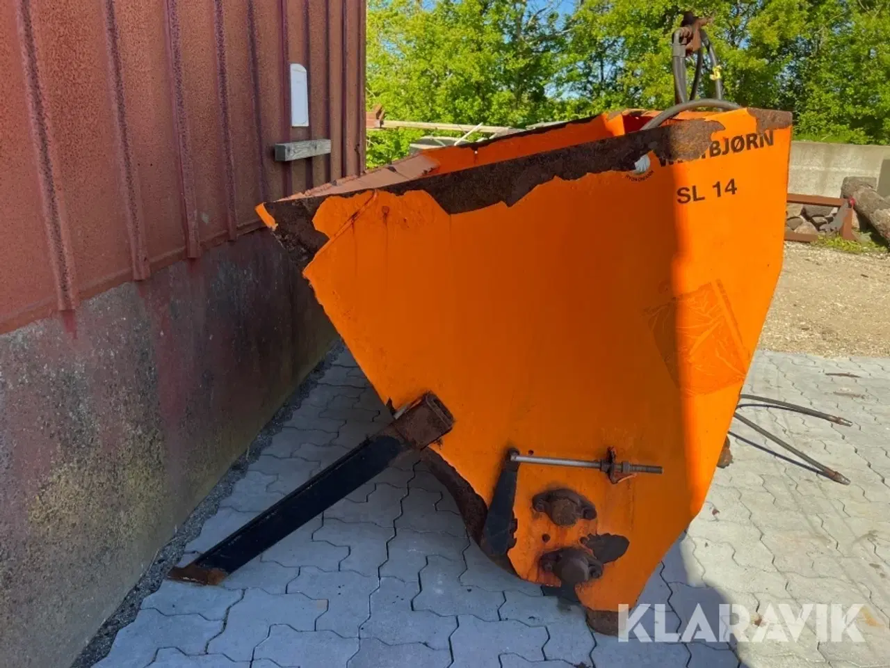 Billede 8 - Selvlæssende salt/sandudlægger Hydromann SL 14