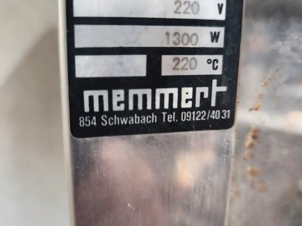 Billede 3 - Tørreovn MEMMERT U 30 1300W