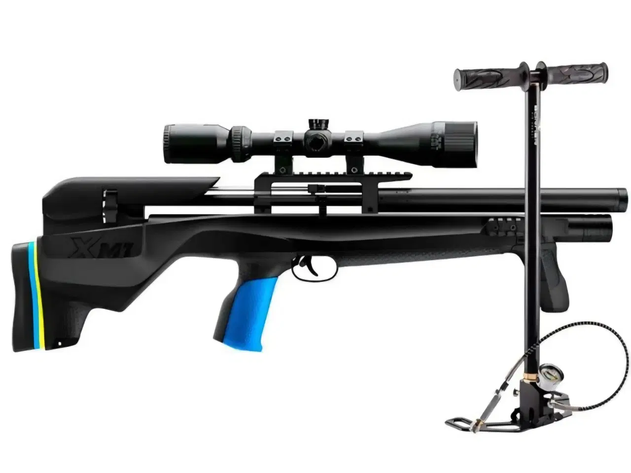 Billede 2 - PCP Bullpup luftgevær med pumpe sælges billigt! 