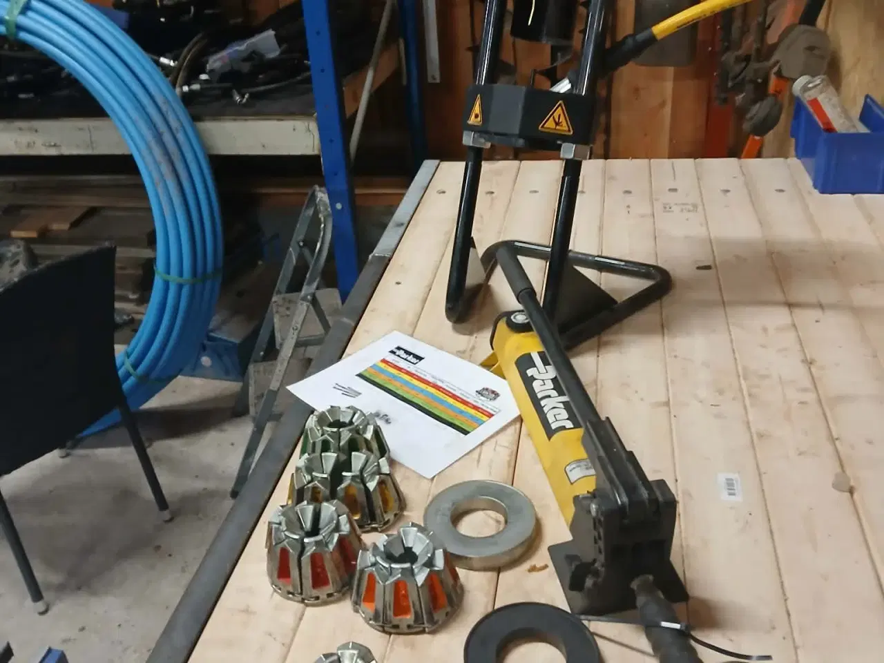 Billede 3 - Hydraulik presser 