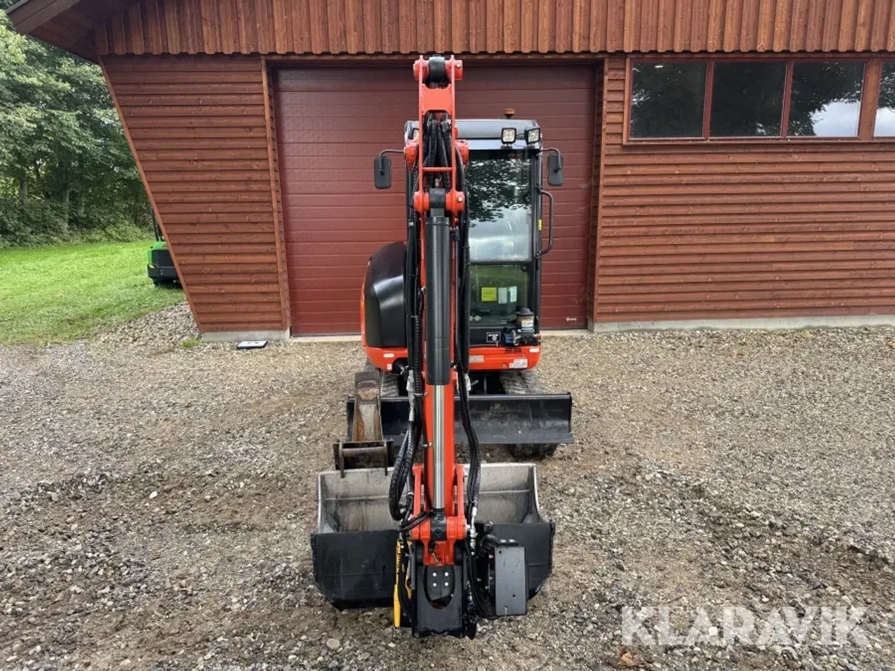 Billede 2 - Minigraver Kubota KX027-4 med rotortilt
