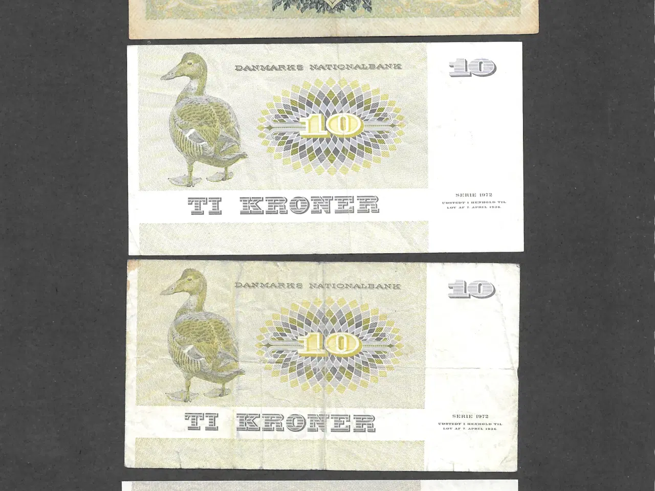 Billede 2 - 5 kr.-10 kr.-10kr.-20 kr. danske sedler