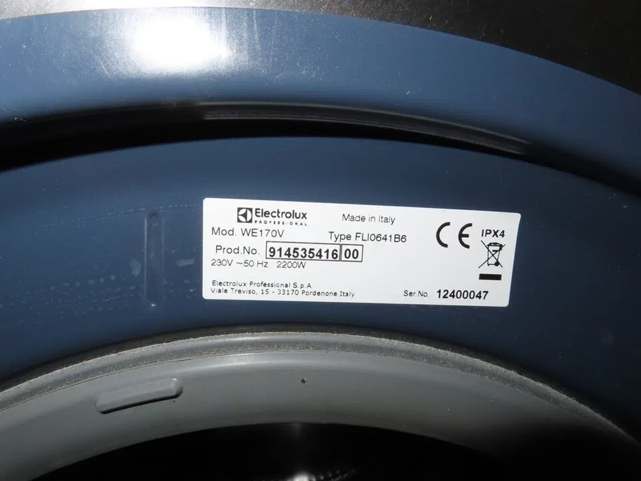 Billede 3 - Vaskemaskine, ELECTROLUX WE170V