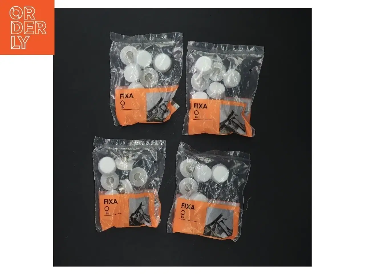 Billede 1 - 4 Pakker med FIXA møbelsko fra IKEA (str. 2,5 cm)