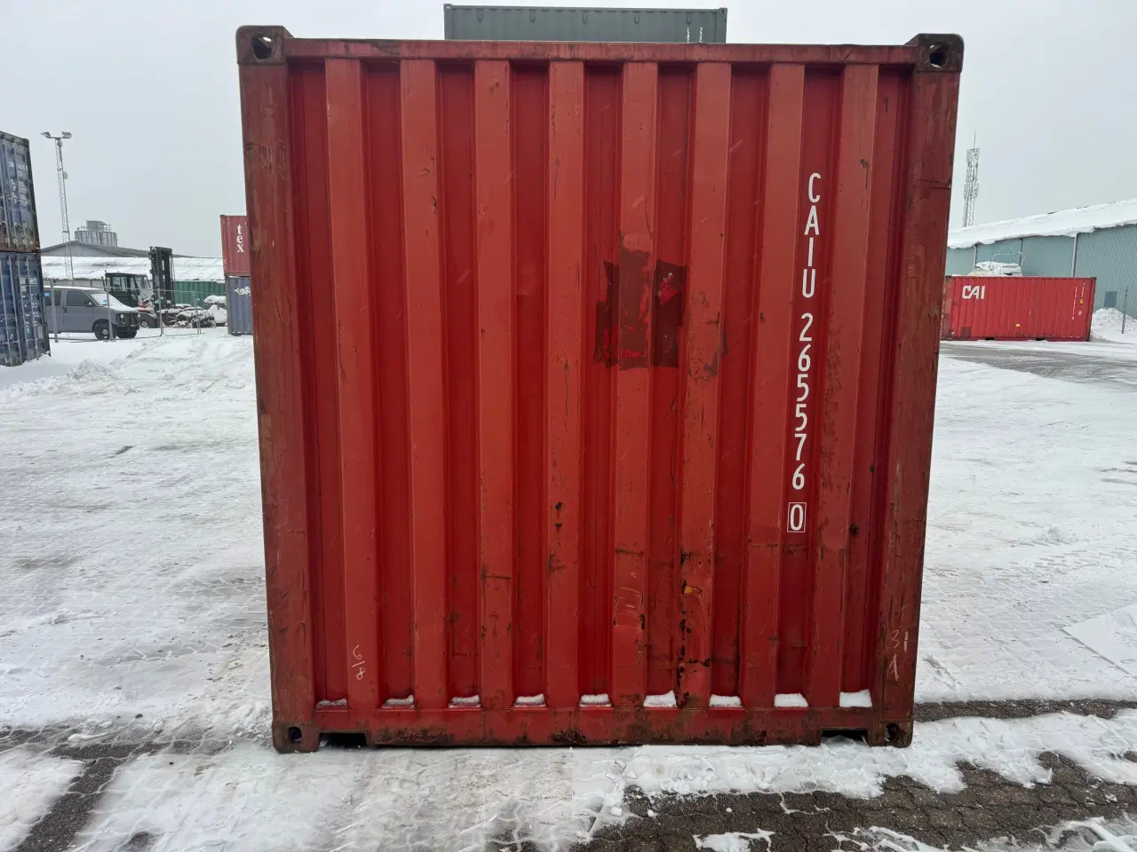 Billede 4 - Brugt 20 fods Isoleret Container-ID: CAIU 265576-0