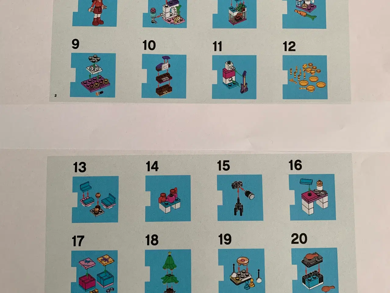 Billede 2 - Lego Friends julekalender 41131