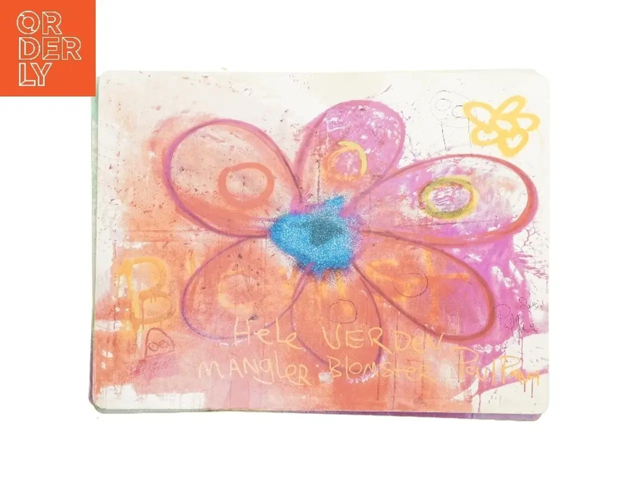 Billede 6 - Poul Pava dækkeservietter med abstrakte kunsttryk (str. 5 stk 39,5x29,5 cm)