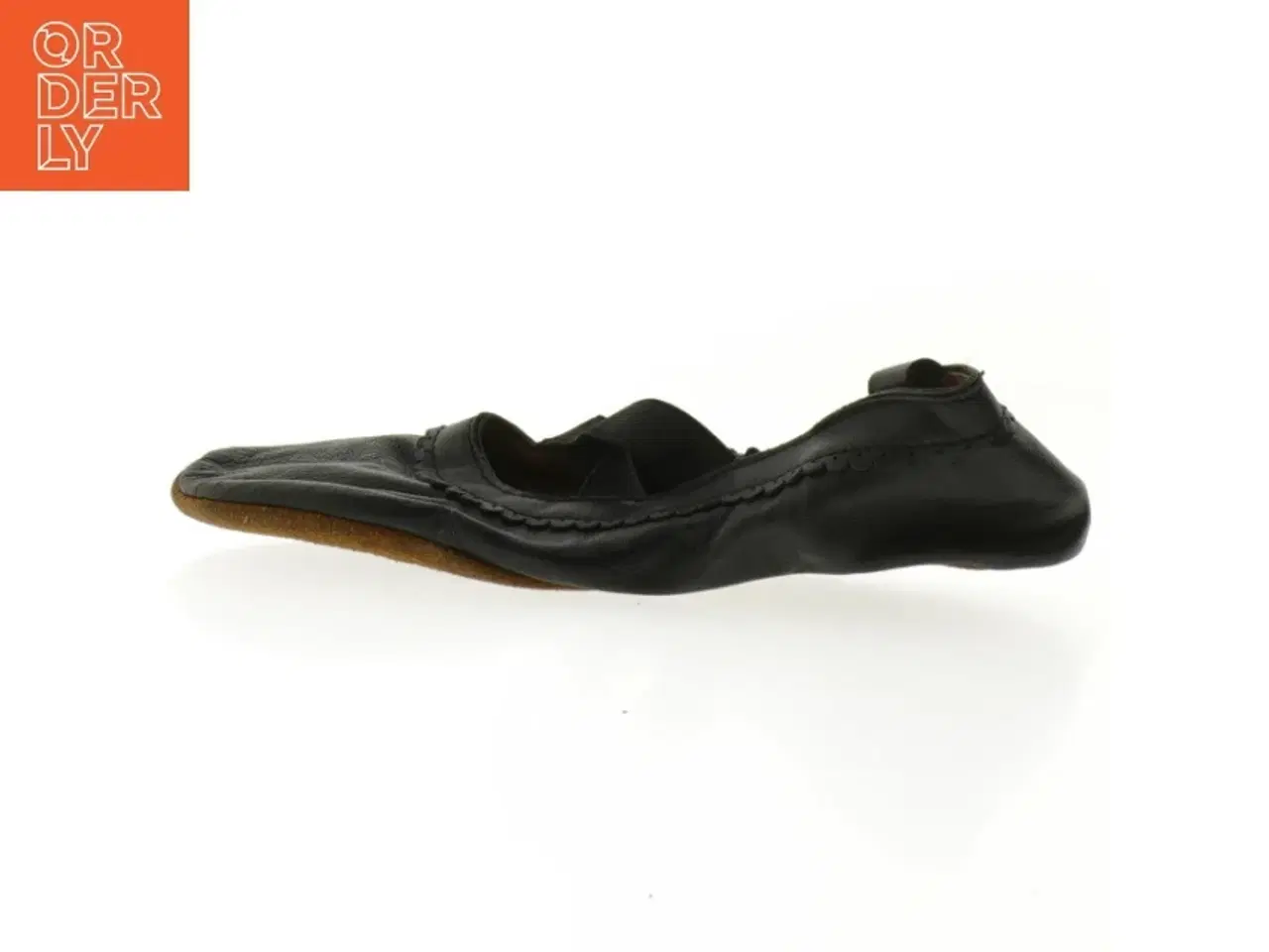 Billede 1 - Balletsko i sort læder, str. 34 fra Friends (str. 34 )