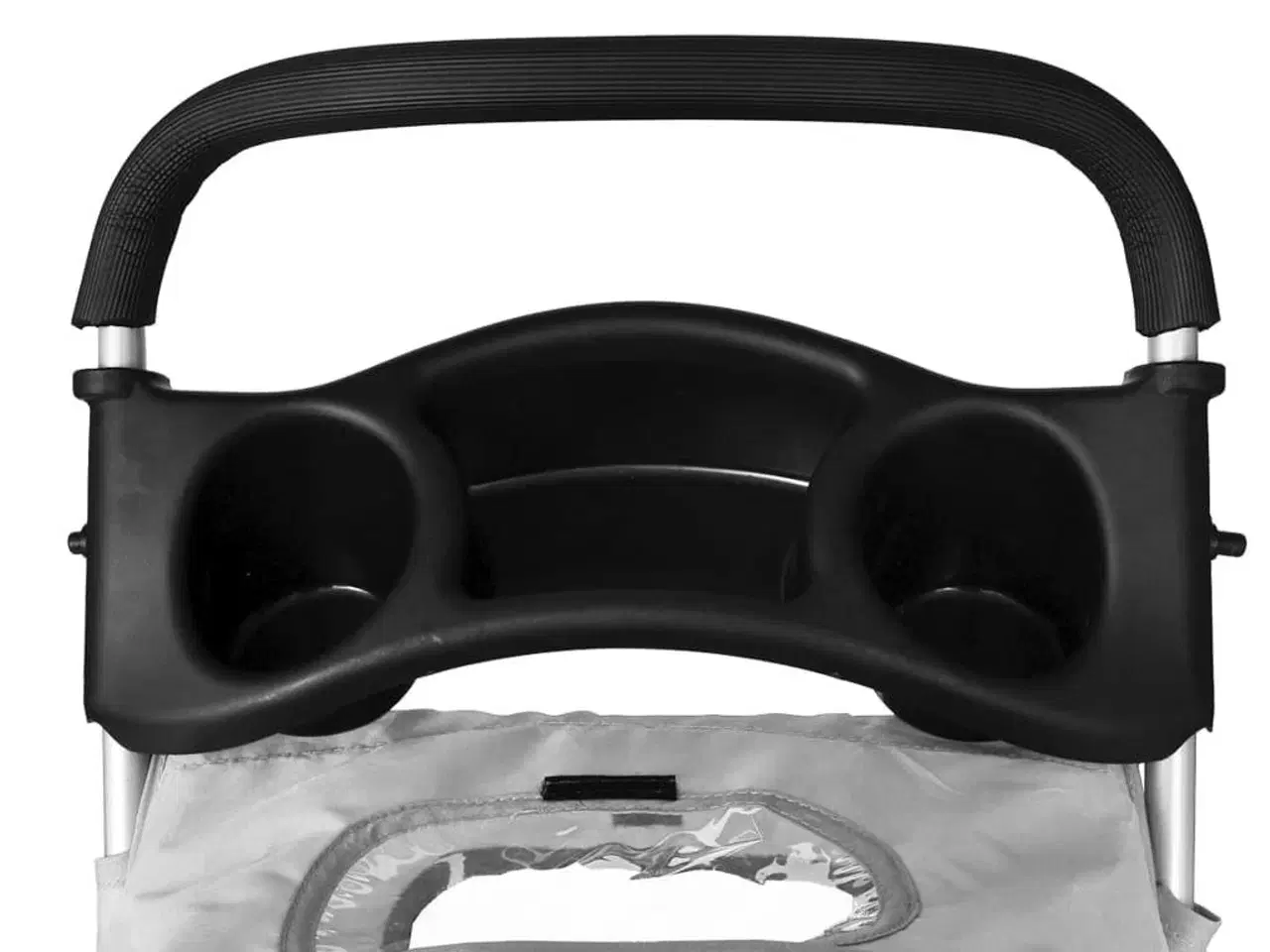 Billede 4 - Foldbar klapvogn til hund/kat grå