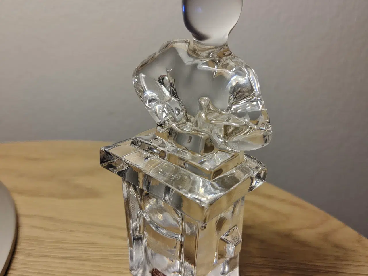 Billede 2 - Flot Orrefors krystalfigur