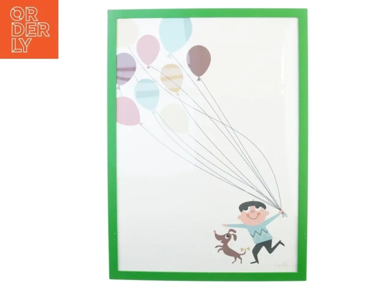 Billede 1 - Billedramme fra Ikea (str. 74 x 54 cm).