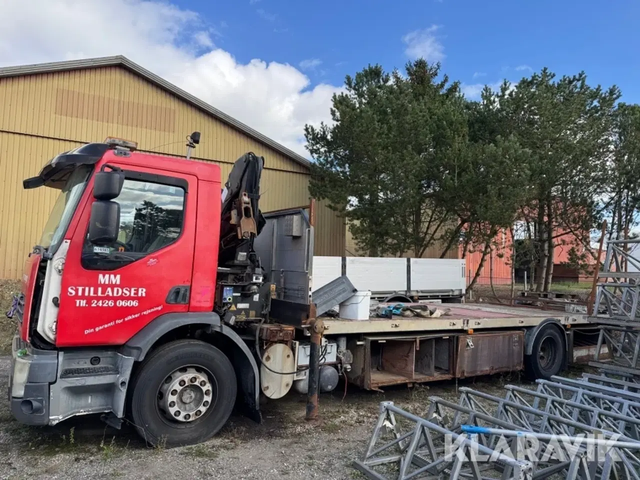 Billede 8 - Lastbil med Kran HMF 760 k3 Volvo FE 280 4X2