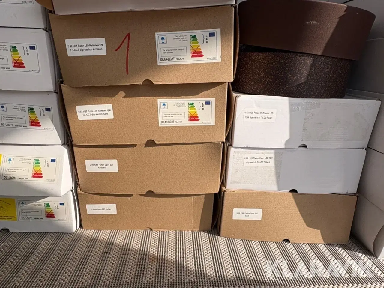 Billede 9 - Led lamper parti Solar Assorteret 44 styk