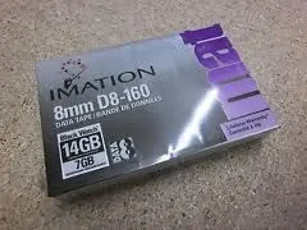 Billede 1 - 5 stk. 8mm D8-160 Data tapes til backup