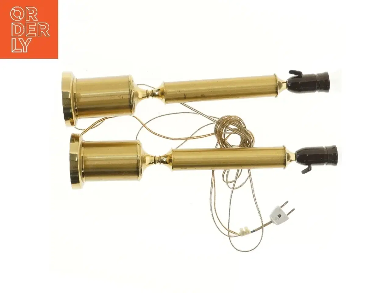 Billede 3 - Messing bordlamper (str. 57 cm)
