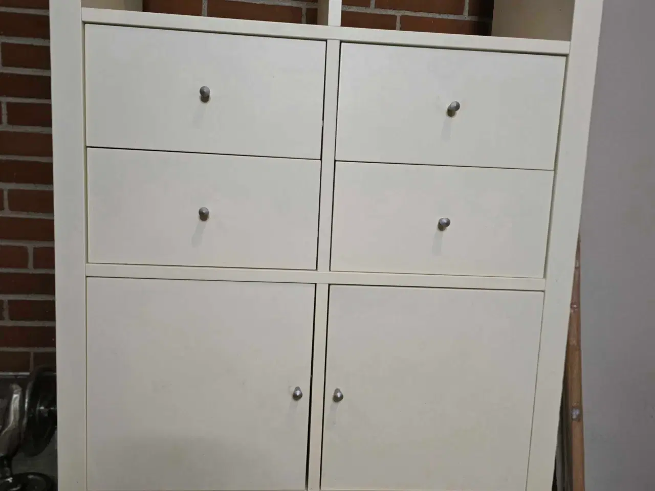 Billede 3 - Reol med skuffer, skabe og hylder