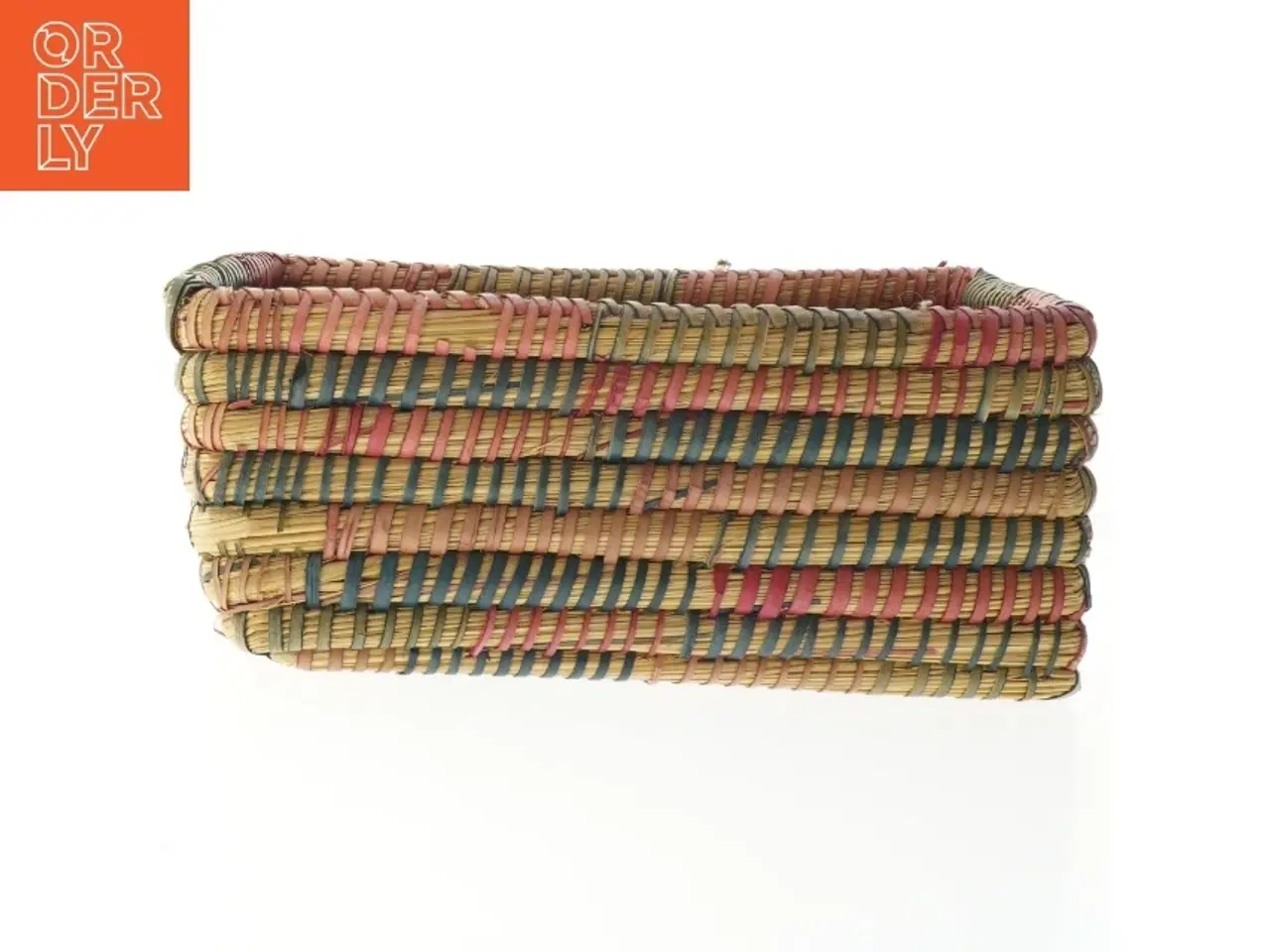 Billede 2 - Flettet kurv (str. 31x19 cm)