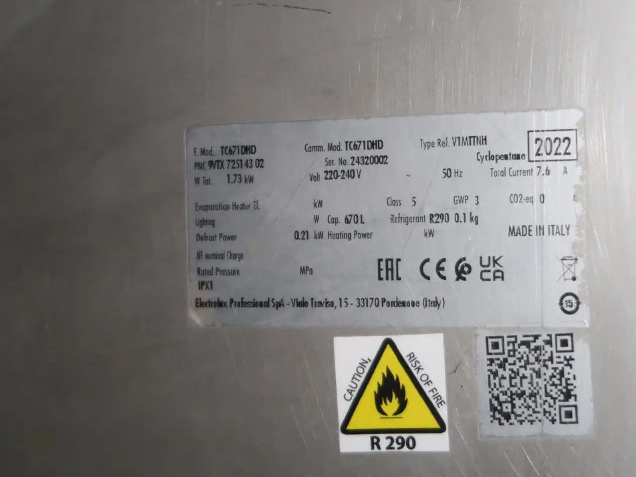 Billede 5 - Køleskab ELECTROLUX TC671DHD