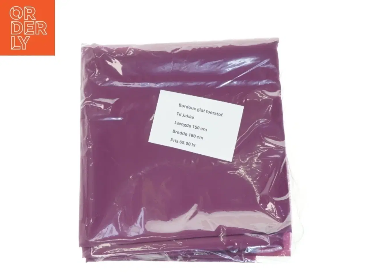 Billede 3 - Bordeaux glat foerstof