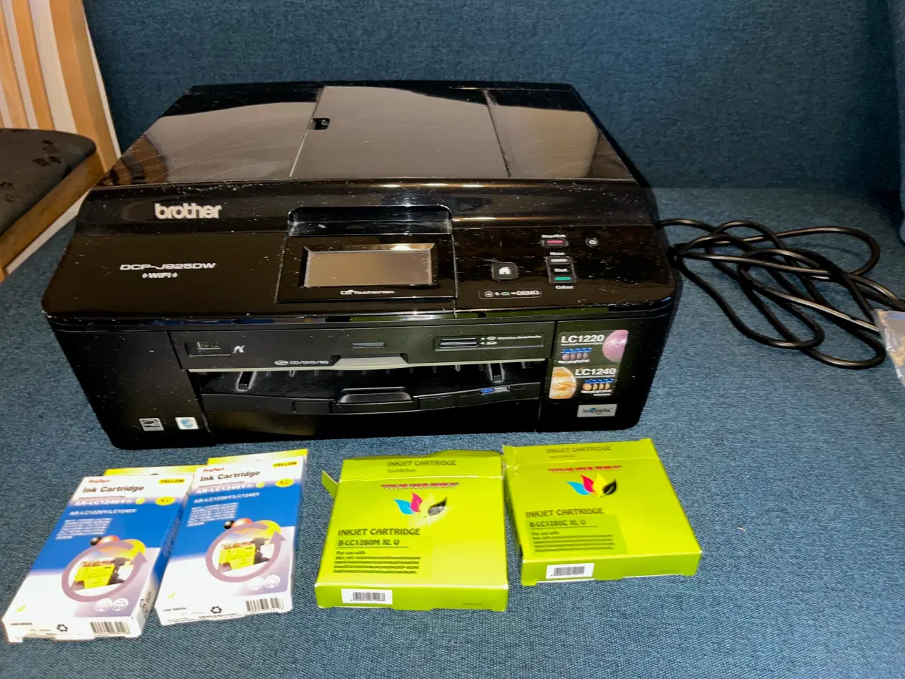 Billede 1 - Printer og scanner DCP-J925DW farveprinter trådløs