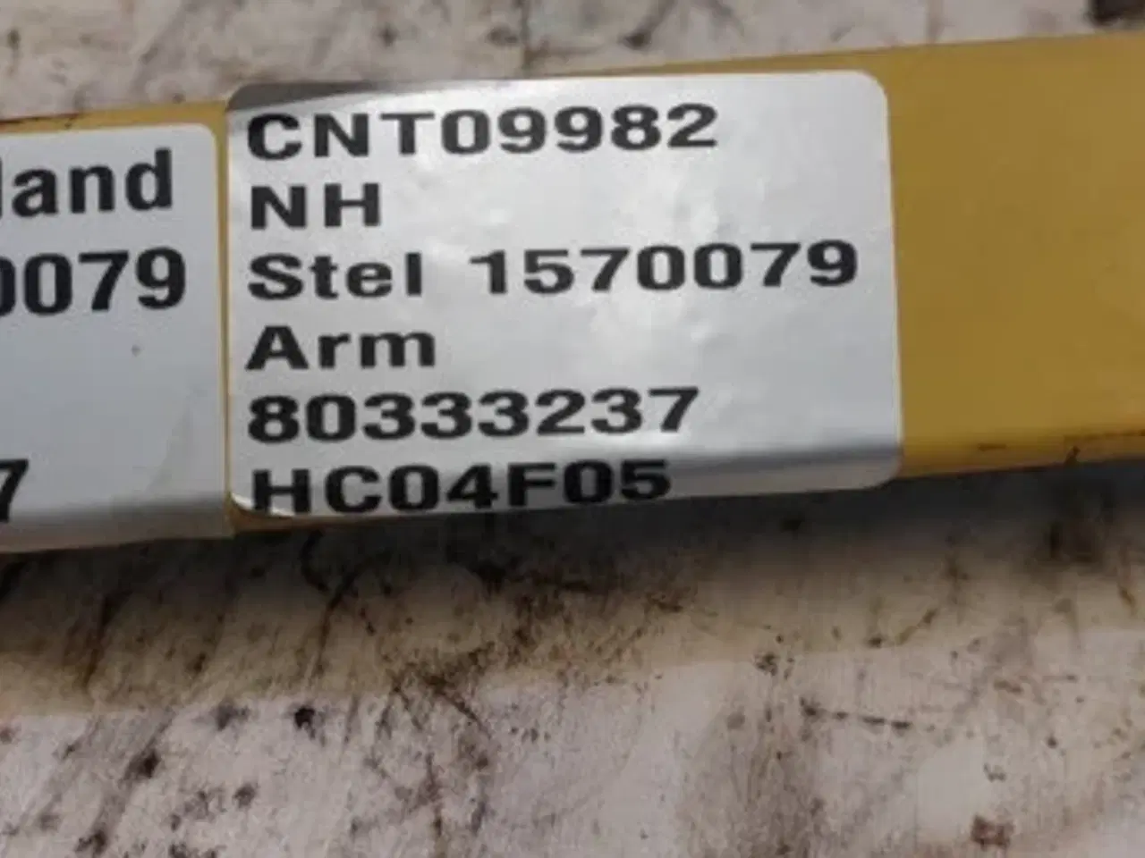 Billede 3 - New Holland TX36 Årm 80333237 Stel 1570079