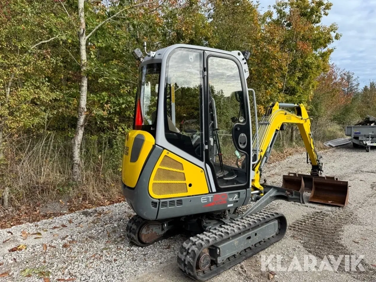 Billede 3 - Minigraver Wacker Neuson ET20 VDS med skovle sæt