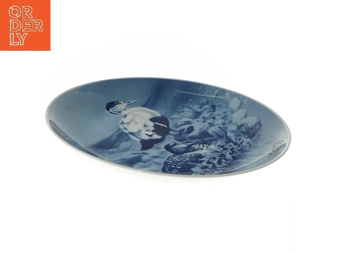 Billede 3 - Juleplatte 1979 med ænder (str. Ø 19,5 cm)