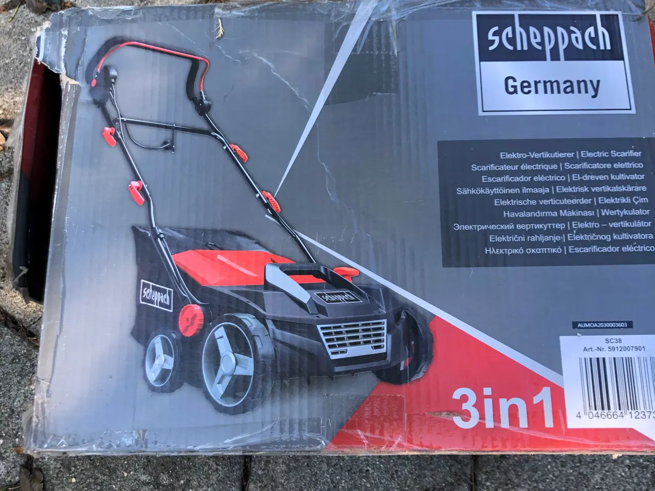 Billede 1 - Mosfjerner, Vertikalskærer OG Lawn Scarifier