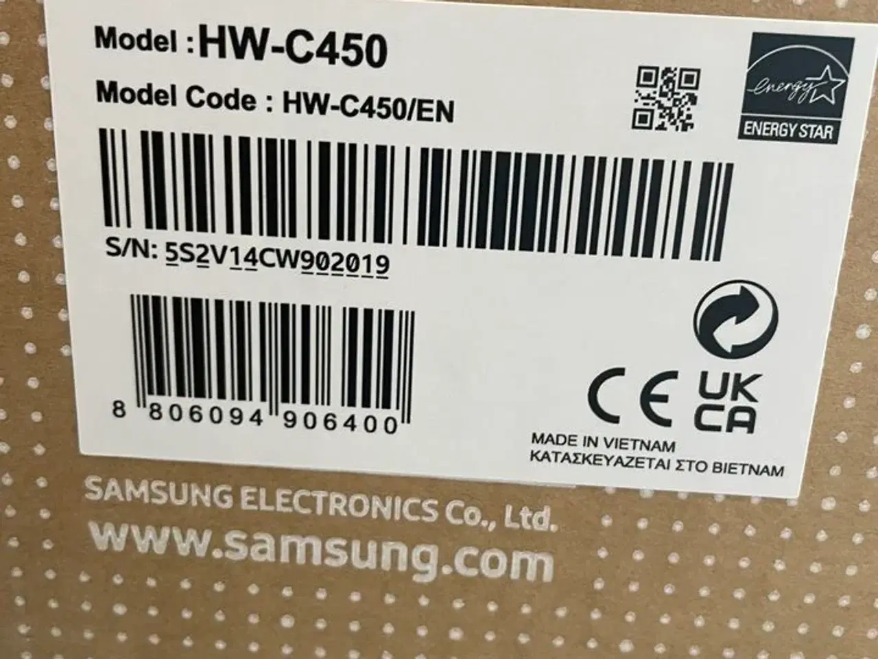 Billede 4 - Soundbar/subwoofer SAMSUNG. C450