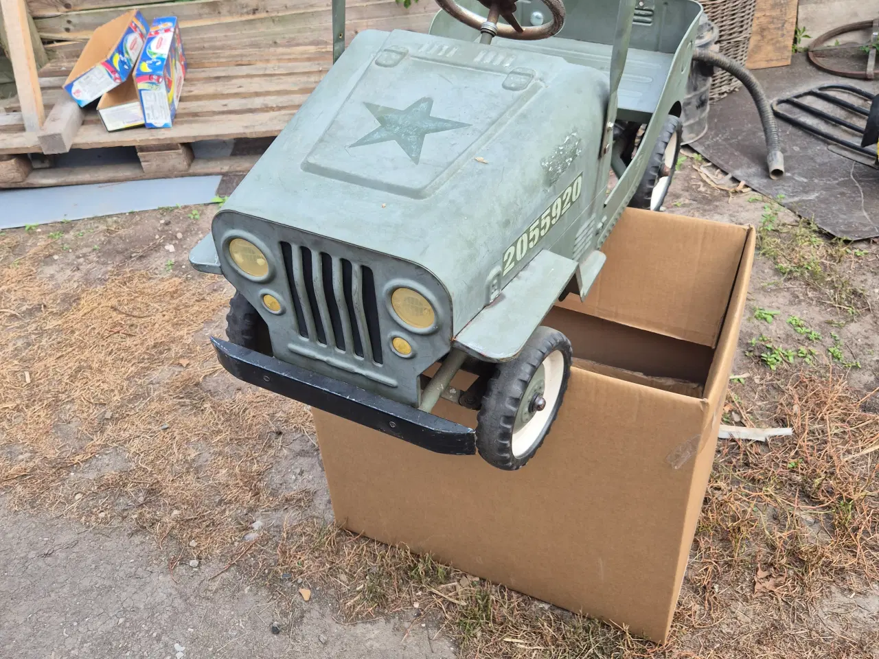 Billede 1 - Retro Jeep pedaldrevet