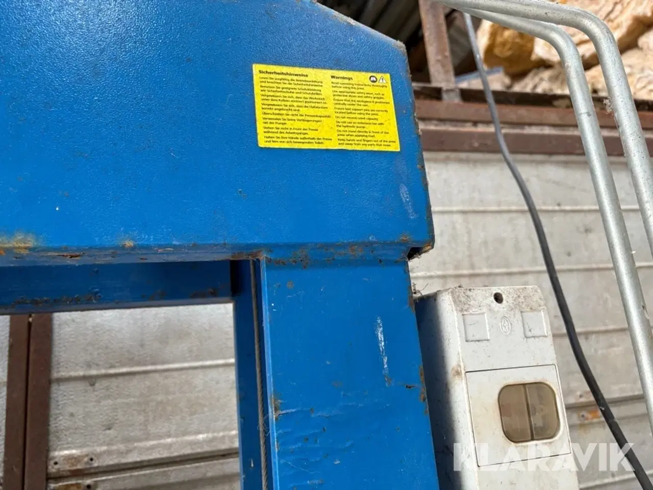 Billede 12 - Hydraulisk presser Metallkraft WPP 50M 50 T